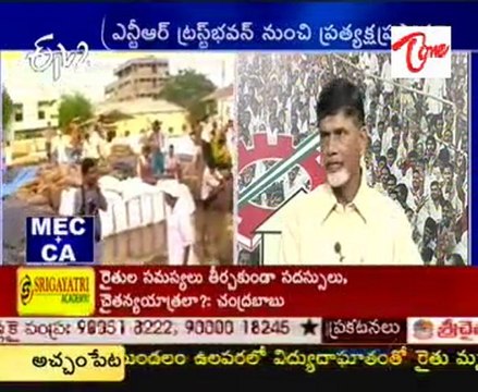 Chandrababu Talking From NTR Trust Bhavan