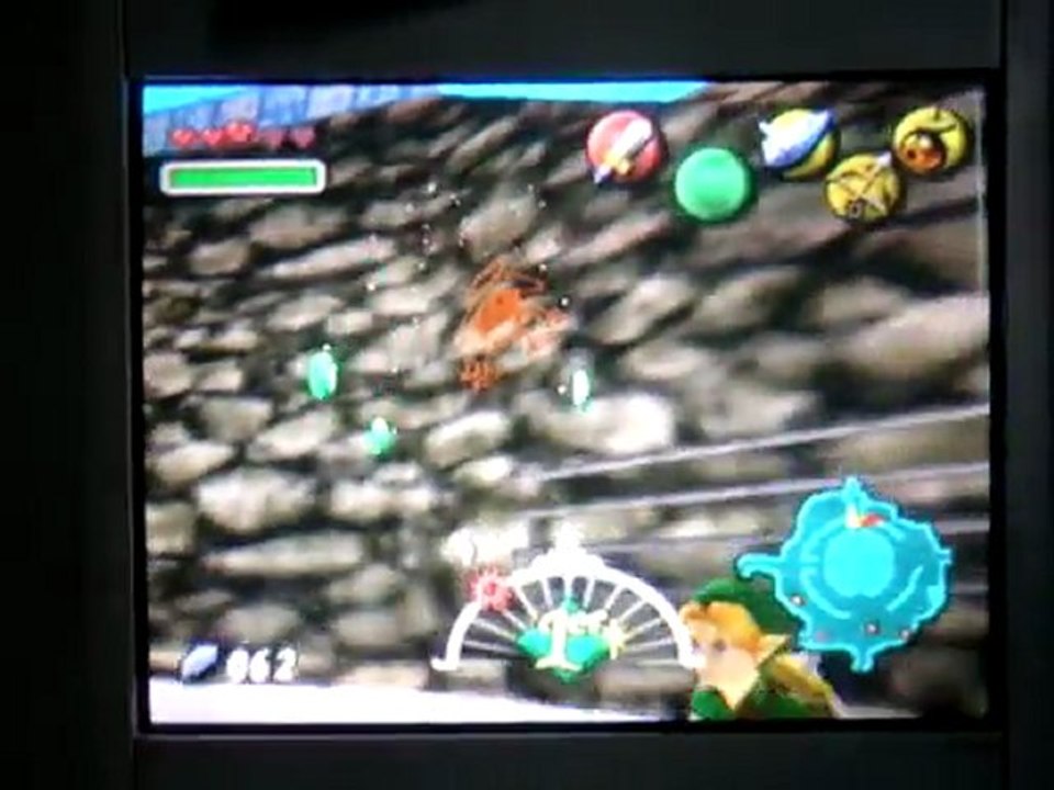 test de Zelda Majora's mask gamecube