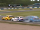 WTCC Donington 2011 Big Crash Dahlgren Poulsen