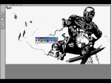 SPECIAL #2 - Drawing With Paint Crysis (pc) - Como dibujar a Crysis en Paint