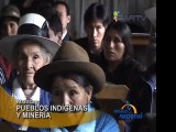 Evaluan derechos de pueblos indigenas frente a la mineria y conflictos sociales