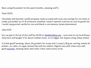 Dymatize ISO-100 Reviews