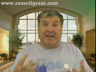 RussellGrant.com Video Horoscope Aries July Monday 18th