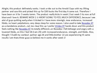 Gaspari Viridex XT Reviews