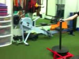 74yr Old Woman Does Perfect Prowler Sled Push