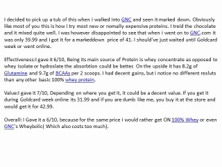 Inner Armour Nitro-Peak Reviews