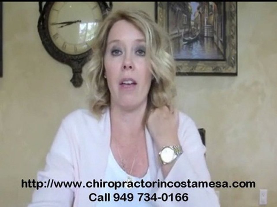 Chiropractor in Costa Mesa – What Problems Do We Treat?