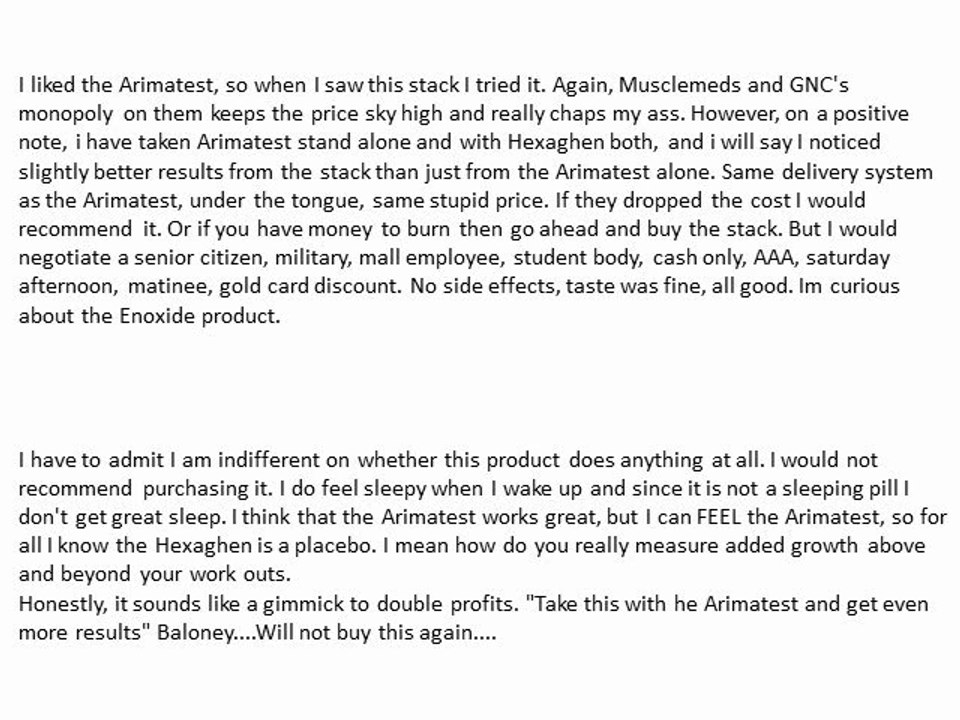 Muscle Meds Hexaghen Reviews