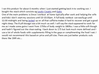 Muscletech Gakic Hardcore Reviews