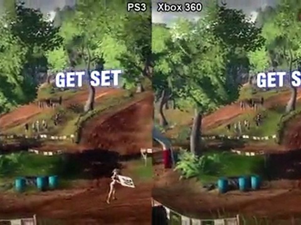 MX vs ATV Alive - PS3 vs Xbox 360 - Graphics Comparison