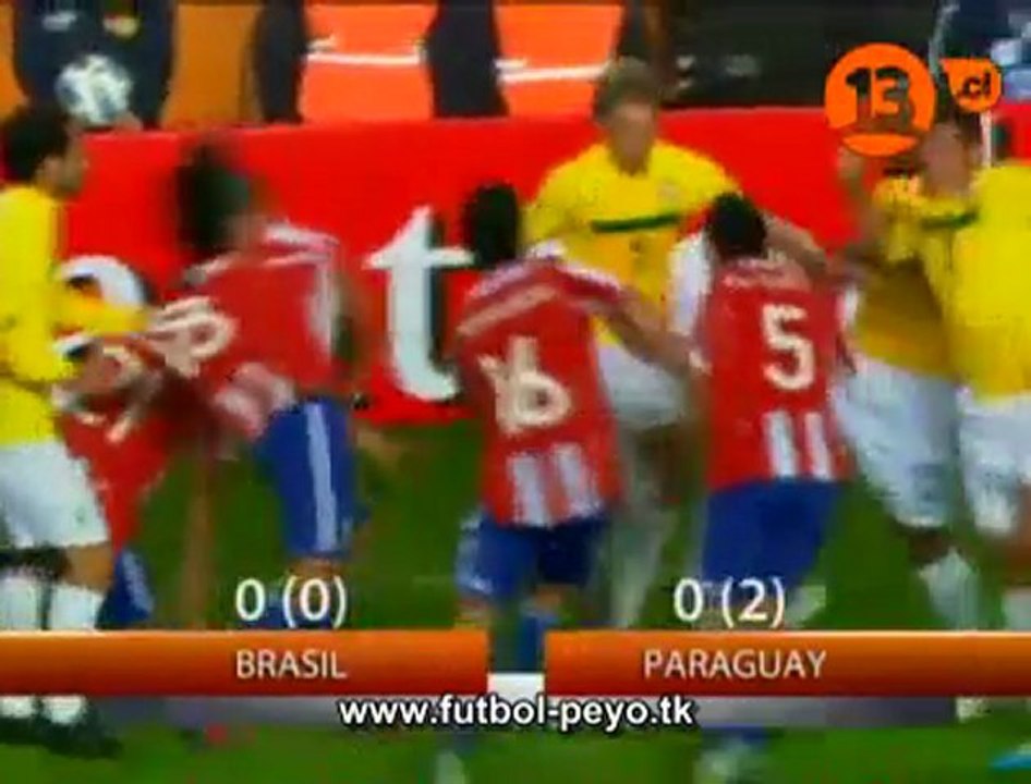 Brasil vs paraguay