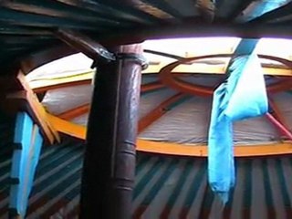 La yourte de Ganchimeg et Batmunkh