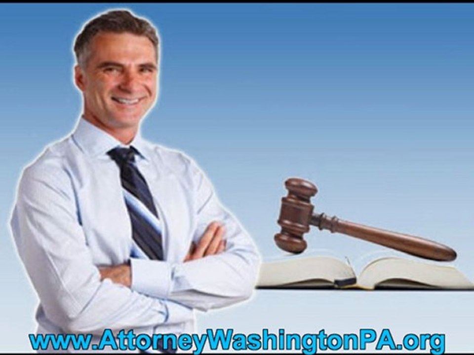 Attorney Washington PA - Finding Good Lawyers