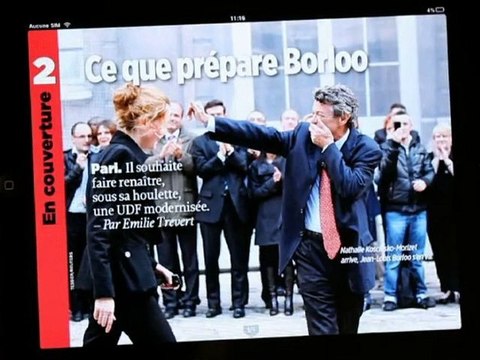 Présentation de l'application iPad du Point