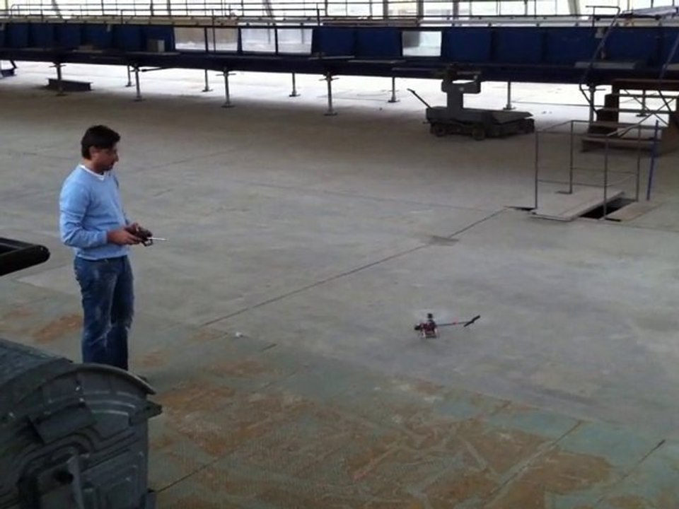 Chef fetzt sein Heli