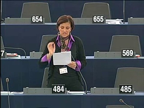 Sonia Alfano on Voting time