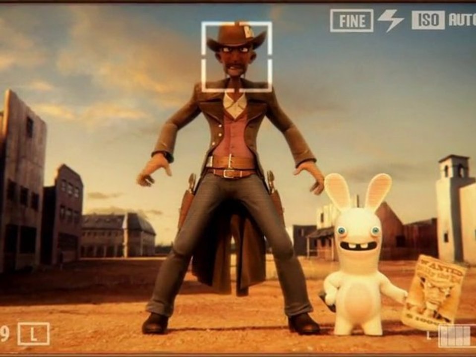 The Lapins Crétins : Retour vers le passé western