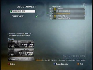 Call Of Duty Black Ops:Le Mode Jeu D'Arme Et Tireur D'Elite