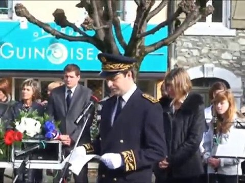 cérémonie du 11 novembre à Argeles-Gazost