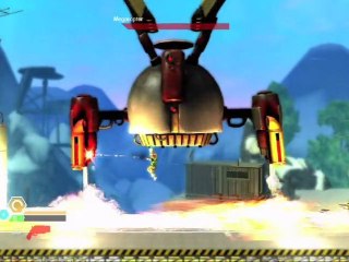 Bionic Commando Rearmed 2  Megacopter Boss Gameplay