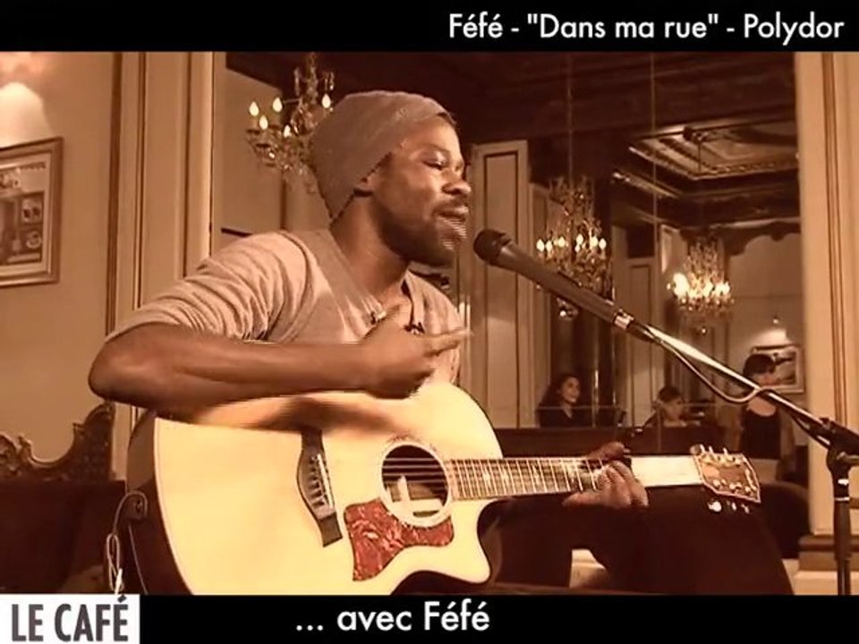 Féfé : "Dans ma rue" (live acoustique)