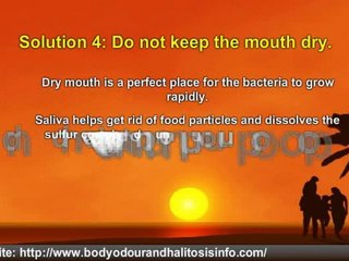 Bad Breath - Get Rid of It