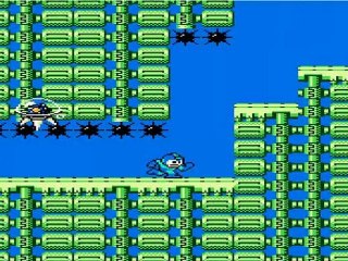 WT Megaman 2 Pt.2 Les pics de la morts de bubbleman