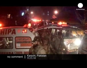 Massive explosion in Karachi - no comment
