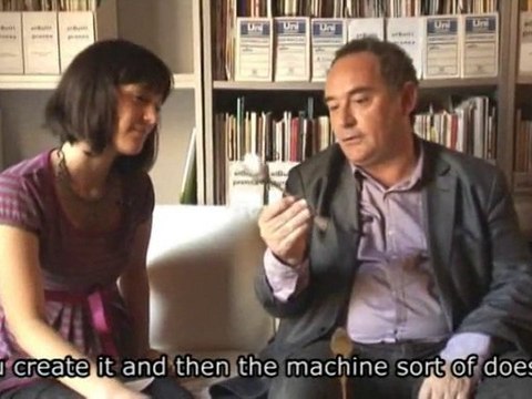 Ferran Nos sentamos con Ferran Adria