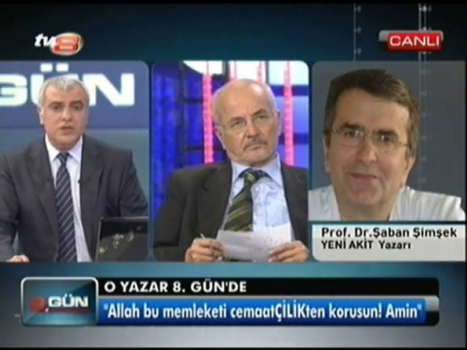1- Saadeddin Ustaosmanoğlu - TV8 - 8.Gün