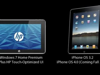 HP Slate Vs Apple iPad