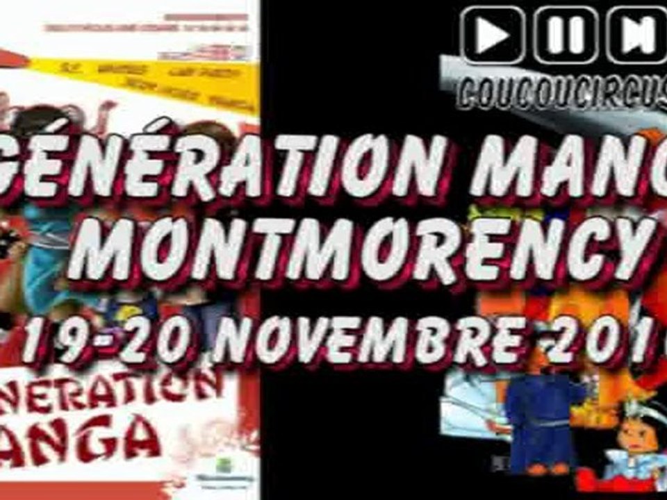 Reportage GENERATION MANGA 2010 Montmorency (teaser)