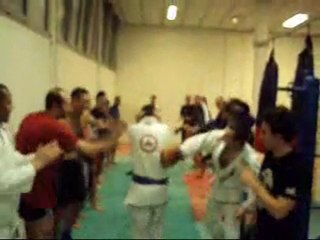 Remise de grades JJB avec Bruno Hart