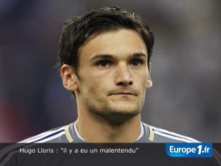 Primes : Lloris parle d'un "malentendu"