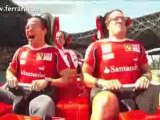 MASSA Y ALONSO EN FERRARI WORLD DE ABU DHABI