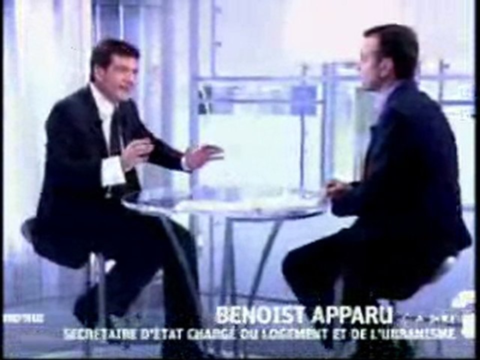 Benoist APPARU invité de "C À DIRE" sur France 5(12/11/10)
