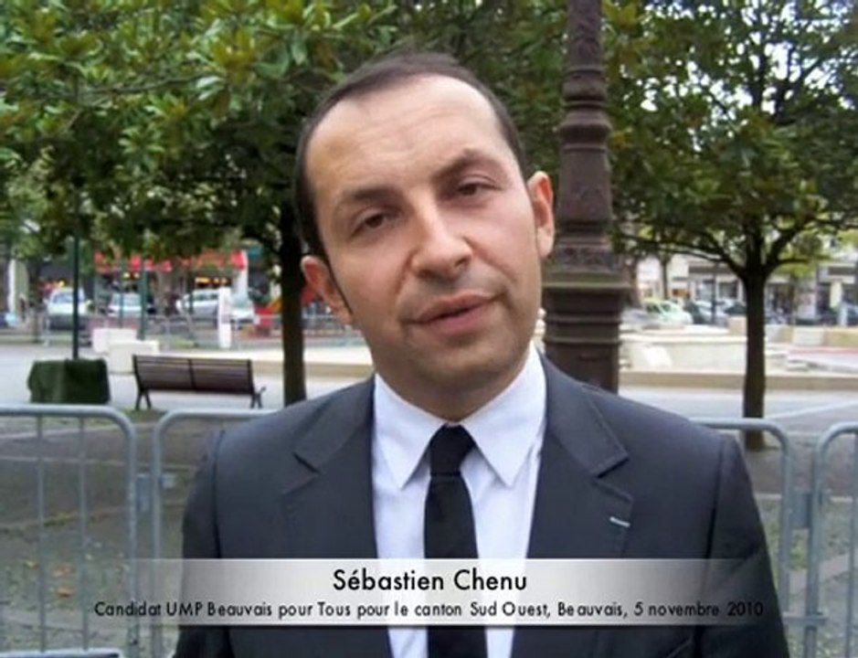 Beauvais cantonale : Sébastien Chenu part en campagne