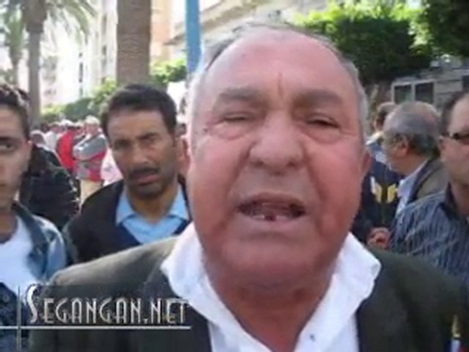 تصريحات بخصوص الوقفة الاحتجاجية