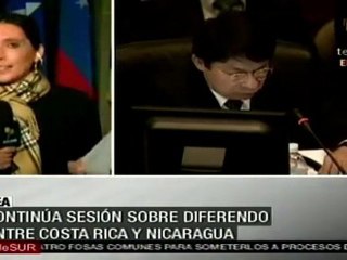 OEA hace un receso en sesión extraordinaria
