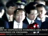 Inauguran foro de Cooperación económica Asia- Pacífico