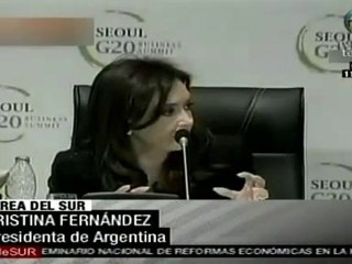 G20: Cristina pidió “cooperación internacional” es la clave para abordar los problemas