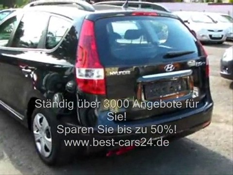 Hyundai i30 CW Facelift EU-Fahrzeug 2011 Schwarz