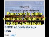 Dailycensure de 'SNCF et contrats aux USA'