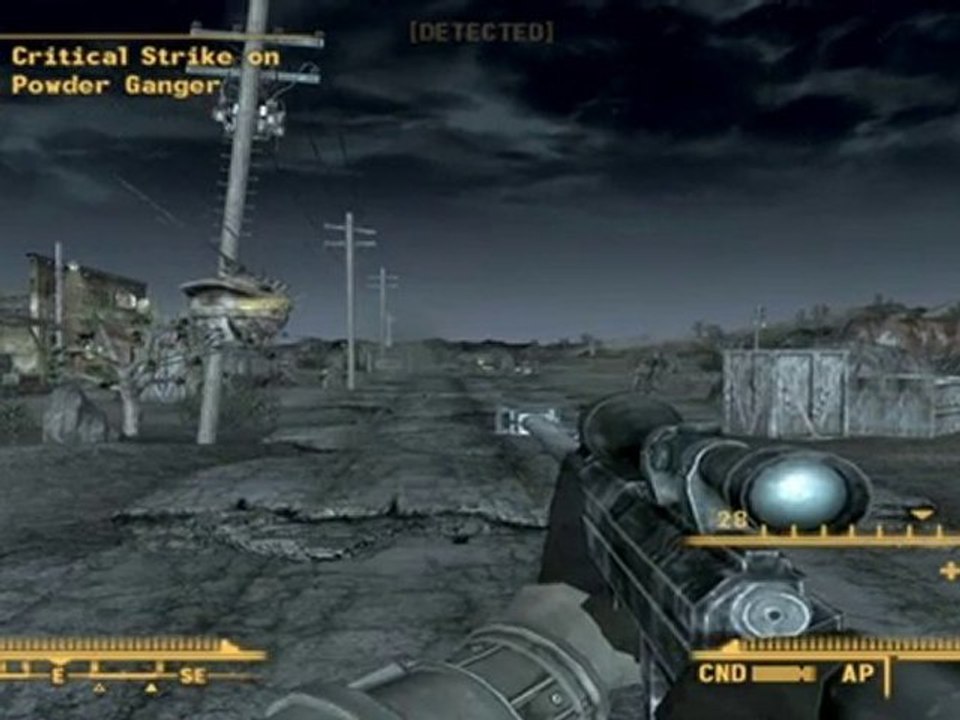 Fallout: New Vegas Defeat the Power Gangers with AMR