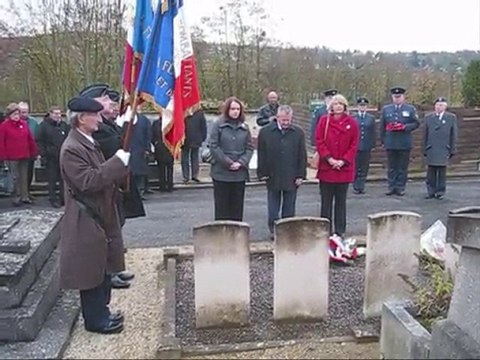 11 novembre 2010, Cérémonie au cimetière communal