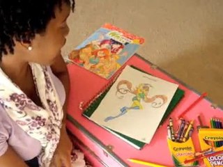 Stress relief coloring and Hot Sauce Recipe(11/12/10 - 23)