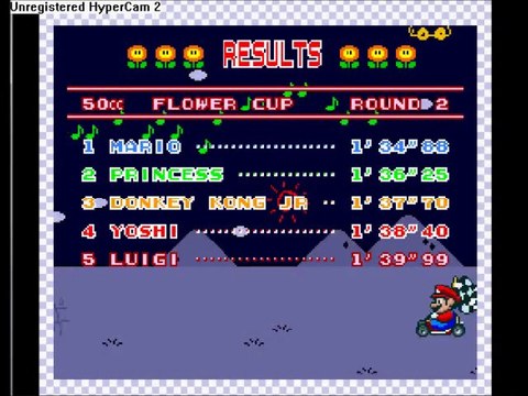 super mario kart snes 02 part 1