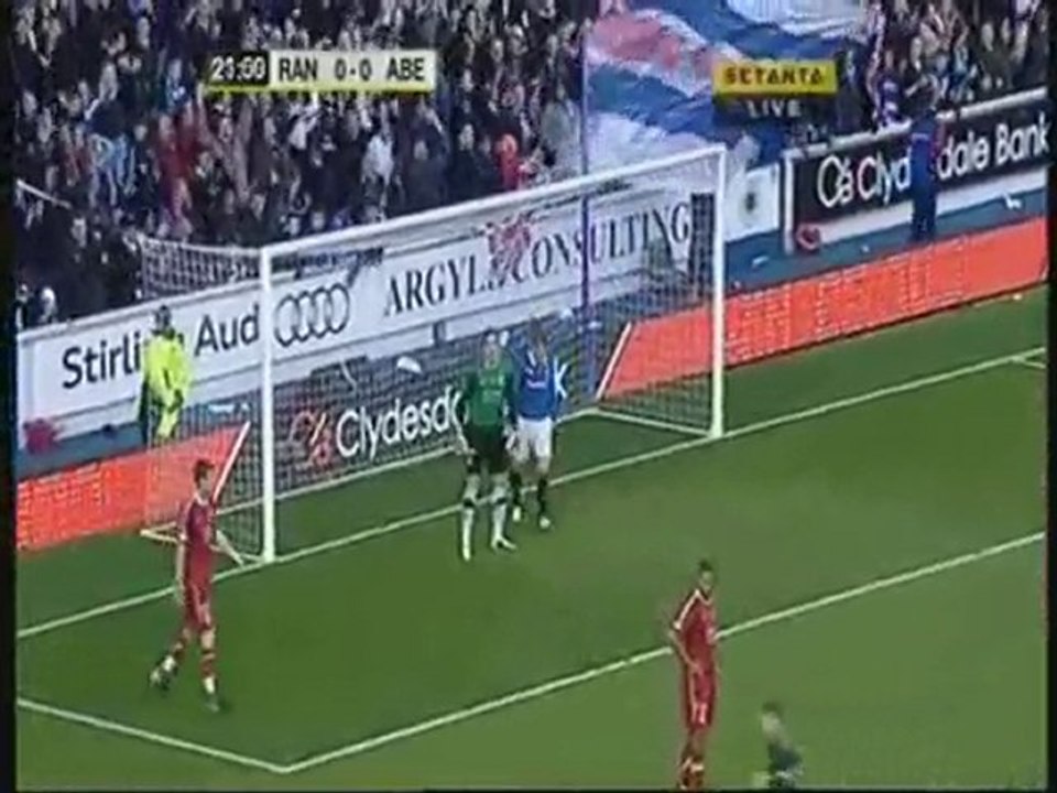 1-0 Miller v Aberdeen