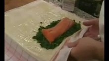 Lachsstrudel