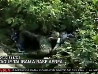 Ataque talibán a base de la OTAN en Afganistán